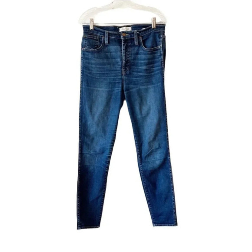 Madewell 10” High Rise Skinny Size 29 Medium Wash‎